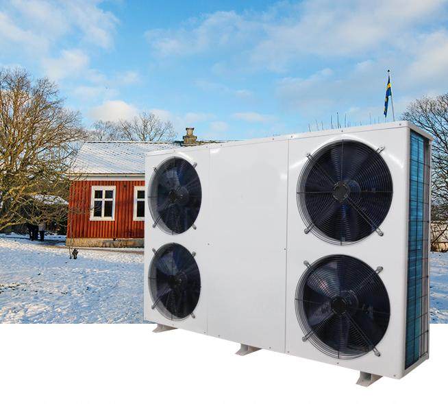 Industrial Commercial Use EVI Heat Pump Efficiency at Low Temperatures